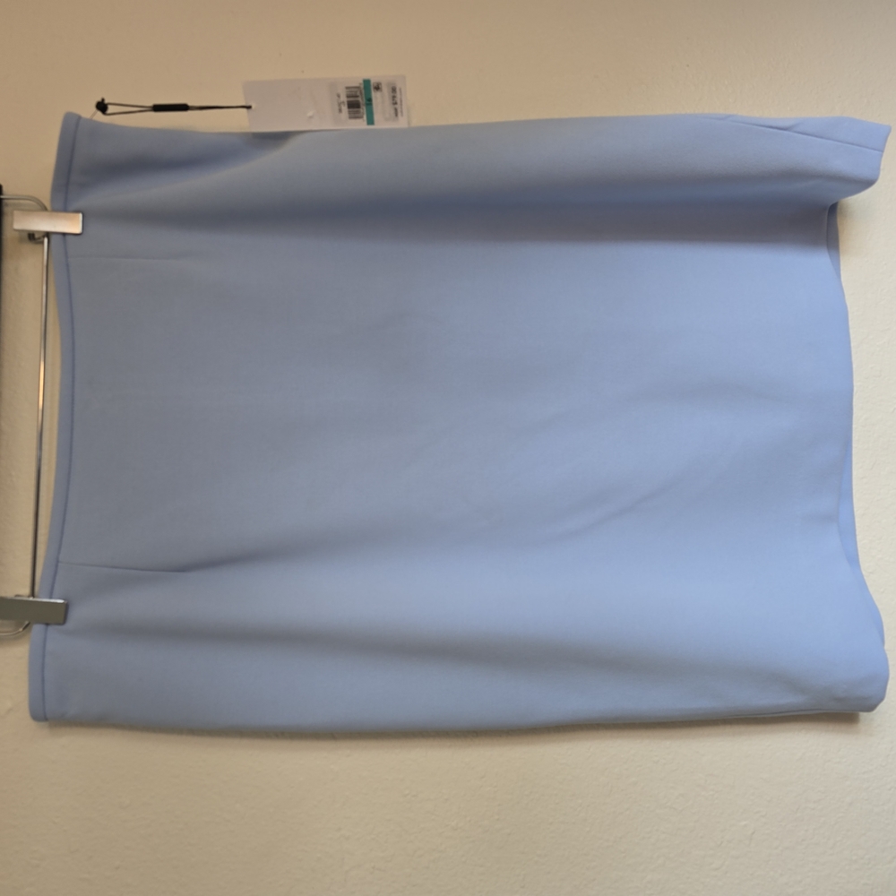 Light Blue Pencil Skirt